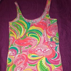 Lilly Pulitzer tank size small. Worn once